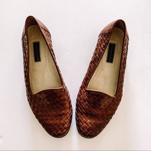 G.H.Bass Brown Woven Loafer
